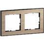 Legrand 2F.RAHMEN MIT ECHTMATERIALOBER (765292 SEANO)