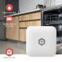 Nedis SmartLife Wassermelder / Zigbee 3.0 / Batteriebetrieben / Max. Batterie-Lebensdauer: 12 Monate / Weiss