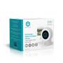 Nedis SmartLife Außenkamera / Wi-Fi / Spotlight / 3MP Full HD 1296p / IP65 / Cloud Storage (optional) / microSD (not enthalten) / Onvif / 5 V DC / mit Bewegungssensor / Nachtsicht / Weiss