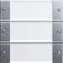 Gira WIPPENSET 3FACH BSF SYSTEM 55 (213326      KLAR/ALU)
