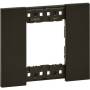 Bticino ABDECKRAHMEN 2MOD. BLACK (KA4802KG LIVINGNOW)