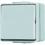 JUNG 606 W - Pushbutton switch - 1P - Wired - Gray - Duroplast - 250 V