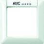 Jung ABDECKRAHMEN 1-FACH +SCHRIFTF. (AS 581 NA WW)