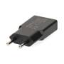 Nedis Netzladegerät / 30 W / GaN / PD3.0 30W / Schnellladefunktion / 1.5 / 2.0 / 2.5 / 3.0 A / Anzahl der Ausgänge: 2 / USB-A / USB-C™ / USB Type-C™ (Lose) Kabel / 1.50 m / Automatische Spannungswahl / Schwarz