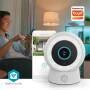 Nedis SmartLife Außenkamera / Wi-Fi / Spotlight / 3MP Full HD 1296p / IP65 / Cloud Storage (optional) / microSD (not enthalten) / Onvif / 5 V DC / mit Bewegungssensor / Nachtsicht / Weiss
