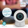 Nedis SmartLife Außenkamera / Wi-Fi / Spotlight / 3MP Full HD 1296p / IP65 / Cloud Storage (optional) / microSD (not enthalten) / Onvif / 5 V DC / mit Bewegungssensor / Nachtsicht / Weiss