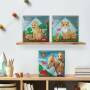 Ravensburger CreArt - Malen nach Zahlen 25868 - Do it together: Pferde - für Erwachsene und Kinder