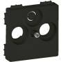 Legrand ABDECKUNG TAE/TDO SCHWARZ (756802   VALENA LIFE)