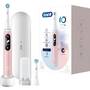 Oral-B iO 6 iO6 Sensitive Edition Elektrische Zahnbürste/Electric Toothbrush, Magnet-Technologie, 2 Aufsteckbürsten, 5 Putzmodi für Zahnpflege, Display & Reiseetui, Designed by Braun, pink sand