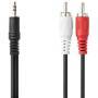 Nedis STEREO-AUDIOKAB.3.5 2X RCA 5M (CAGL22200BK50)