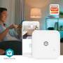 Nedis SmartLife Wassermelder / Wi-Fi / Batteriebetrieben / Verlängerung enthalten / Max. Batterie-Lebensdauer: 24 Monate / 80 dB / Weiss