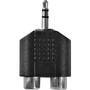 Nedis AUDIO-ADAPTER 3,5- 2XRCA (CAGB22940BK     ANTH)