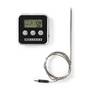 MELISSA Fleischthermometer / bis zu 250°C / Alarm Timer / LCD Display