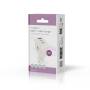 Nedis Netzladegerät / 70 W / GaN / PD3.0 / Schnellladefunktion / 1.5 / 2.25 A / 2.5 / 3.0 / 3.5 A / Anzahl der Ausgänge: 3 / USB-A / 2x USB-C™ / Automatische Spannungswahl / Weiss