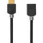 Nedis High Speed??HDMI Kabel mit Ethernet| HDMI Stecker| Buchse| 4Ka60Hz| - Cable - Digital/Display/Video