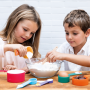 CHEFCLUB Backset Buch 'Kinderleichte Kuchen & Desserts' 7-teilig