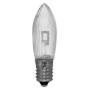 Hellum Riffelkerze 12V - Transparent - 3 lamp(s) - E10 - 3 W
