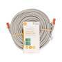 Nedis CAT6-Netzwerkkabel / RJ45 Stecker / RJ45 Stecker / U/UTP / 15.0 m / Rund / PVC / Grau / Label