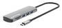 MANHATTAN USB-C PD auf HDMI 9-in-1 4K Dockingstation grau (190459)
