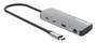 MANHATTAN USB-C PD auf HDMI 9-in-1 4K Dockingstation grau (190459)