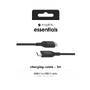 Mophie Essentials USB-C auf USB-C Kabel, 1m, schwarz