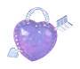 MGA Entertainment Rainbow High Creative Crystals Fashion Doll- Violet