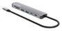 MANHATTAN USB-C PD auf HDMI 7-in-1 4K Dockingstation grau (190442)
