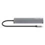 MANHATTAN USB-C PD auf HDMI 7-in-1 4K Dockingstation grau (190442)