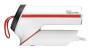 Polti Dampfbürste 104934 Vaporella Travel Steamer GSM50R weiß/rot