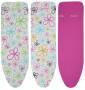 Leifheit Cotton Classic Universal - Ironing board padded top cover - Cotton - Pink,White - Pattern - Floral pattern - 1400 x 450 mm
