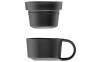 Aladdin CityPark Thermoflasche, 1,1L, Lava-Schwarz