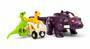 Ravensburger BRIO World  36082 Dinosaurier Ankylosaurus | Zug & Dinosaurier-Spielset für Kinder ab 