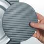 GRAEF Allesschneider G55 mit 17 cm Wellenschliffmesser grau