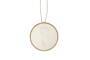 PETIT ARTICHAUT Babyabdruck Holzmedaillon