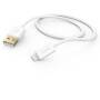 HAMA LADEKABEL USBA/LIGHTN 1,5M  WS (USB-KABEL)