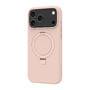 dbramante Roskilde ICON Case mit MagSafe Kick für iPhone 17 Pro Max, rosa