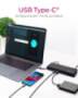 ICY BOX IB-DK2245AC - Wired - USB 3.2 Gen 1 (3.1 Gen 1) Type-C - 60 W - 3.5 mm - 10,100,1000 Mbit/s - Black