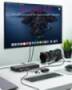 ICY BOX IB-DK2245AC - Wired - USB 3.2 Gen 1 (3.1 Gen 1) Type-C - 60 W - 3.5 mm - 10,100,1000 Mbit/s - Black