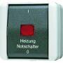 JUNG 802 HW - 2P - Black,White - 250 V - 10 A