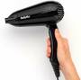 Babyliss Hair Dryer Travel Dry 2000 black Schwarz (5344E)