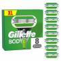 Gillette Body Systemklingen 8er Gillette Body Systemklingen 8er