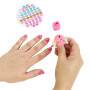 MGA Entertainment Yummiland Beauty Bag Playset + Lip Gloss Doll - Cupcake Beauty Bag