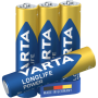 Varta High Energy AAA - Single-use battery - AAA - Alkaline - 1.5 V - 4 pc(s) - 44.5 mm