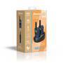Alecto Walkie-Talkie Set / 2 Handsets / Bis zu 7 km / Frequenzkanäle: 8 / PTT / VOX / 24 h Standby / Inklusive Ladestation / Kopfhörerausgang / Blau / Schwarz