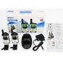 Alecto Walkie-Talkie Set / 2 Handsets / Bis zu 7 km / Frequenzkanäle: 8 / PTT / VOX / 24 h Standby / Headset-Ausgang / Eingebaute Taschenlampe / Weiß / Schwarz