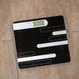 MELISSA Personenwaage 180 kgs Schwarz / Silber