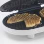 Trebs Waffeleisen doppelt herzförmig Weiß Trebs Waffeleisen doppelt herzförmig Weiß