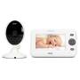 Alecto Video monitor color 4,3 inch, white + extra camera