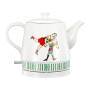 PIPPI Keramik-Wasserkocher - 0,8 Liter - Pippi-Circus-Design