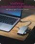 ICY BOX IB-DK4040a-CPD 10 in 1 USB-C Docking station Datenverteiler/Umschalter